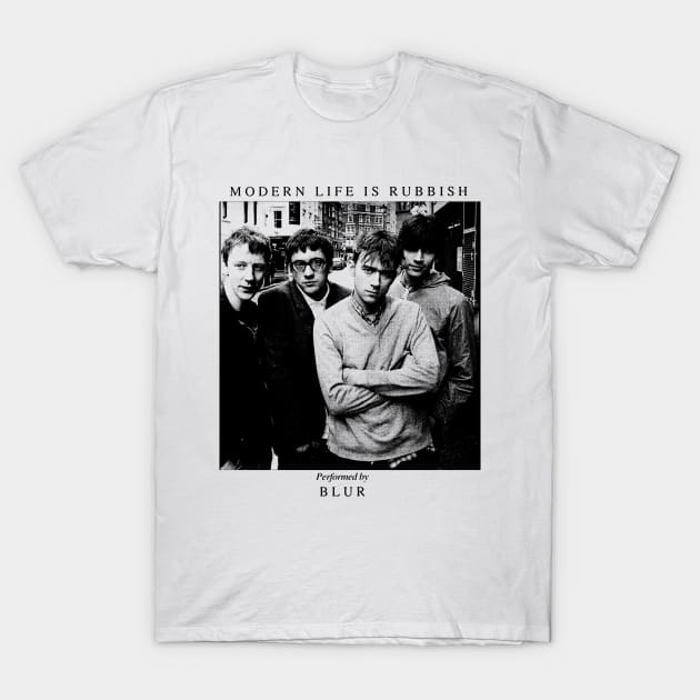 Modern Life Is Rubbish T-Shirt by Popstars